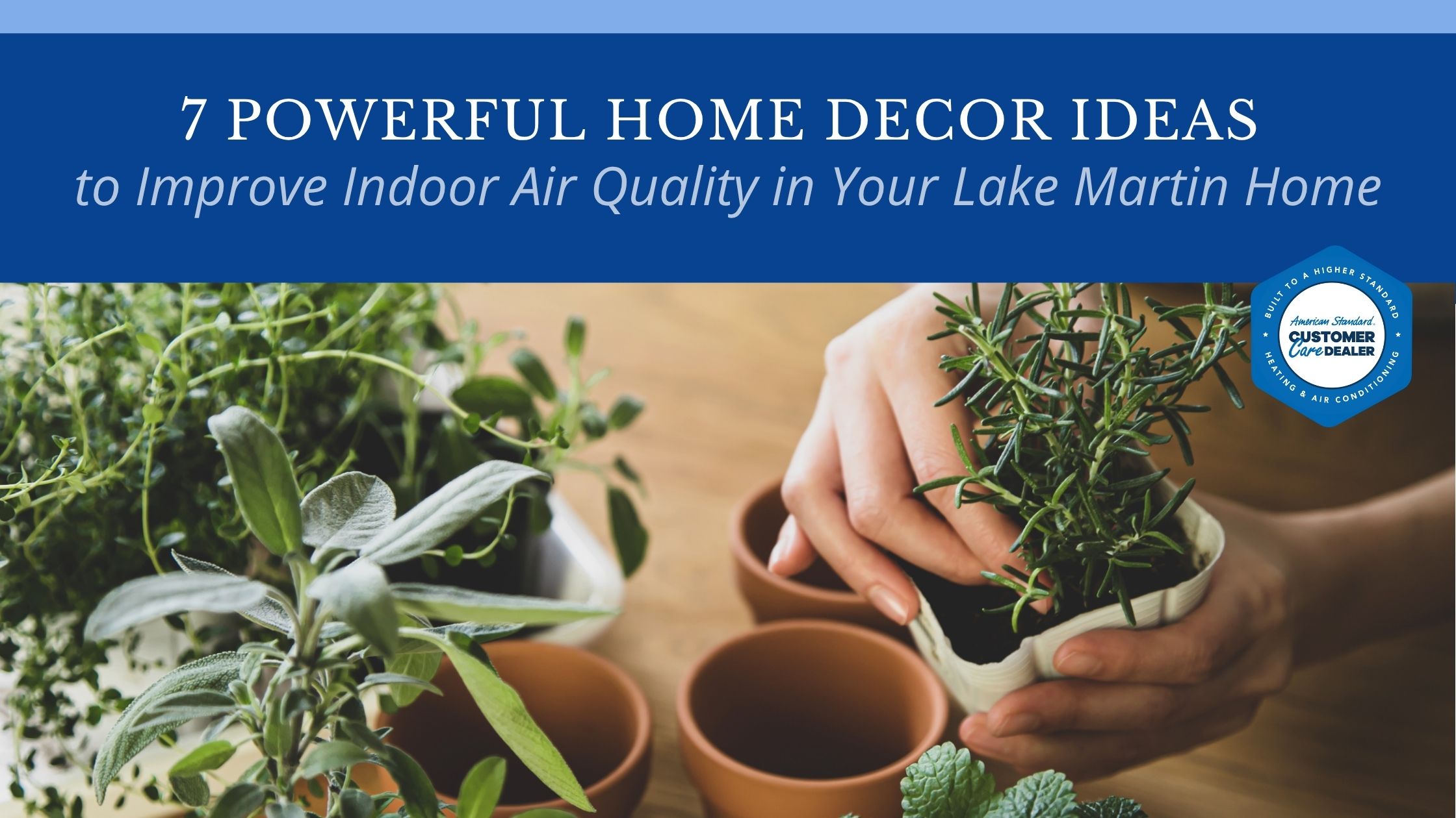 7 Powerful Home Decor Ideas to Improve Indoor Air Quality in Your Lake Martin Home
