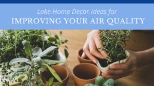 Home Decorating Ideas for Improving Air Quality At Lake Martin, Alabama